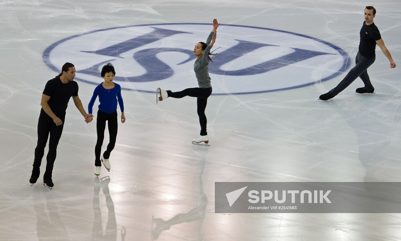 ISU Grand Prix of Figure Skating. Finals. Training sessions