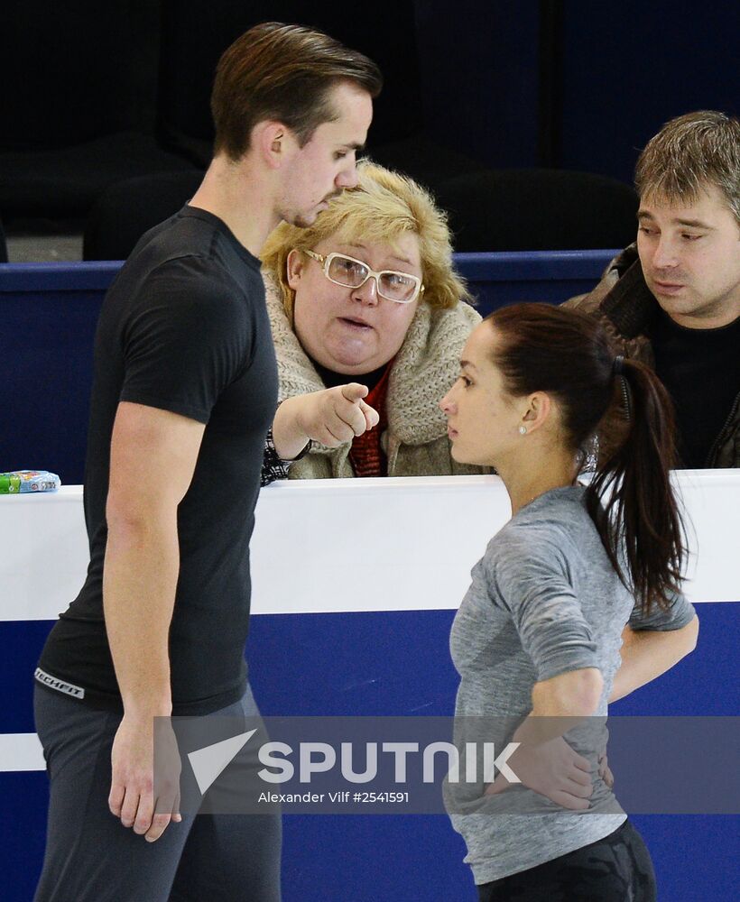 ISU Grand Prix of Figure Skating. Finals. Training sessions