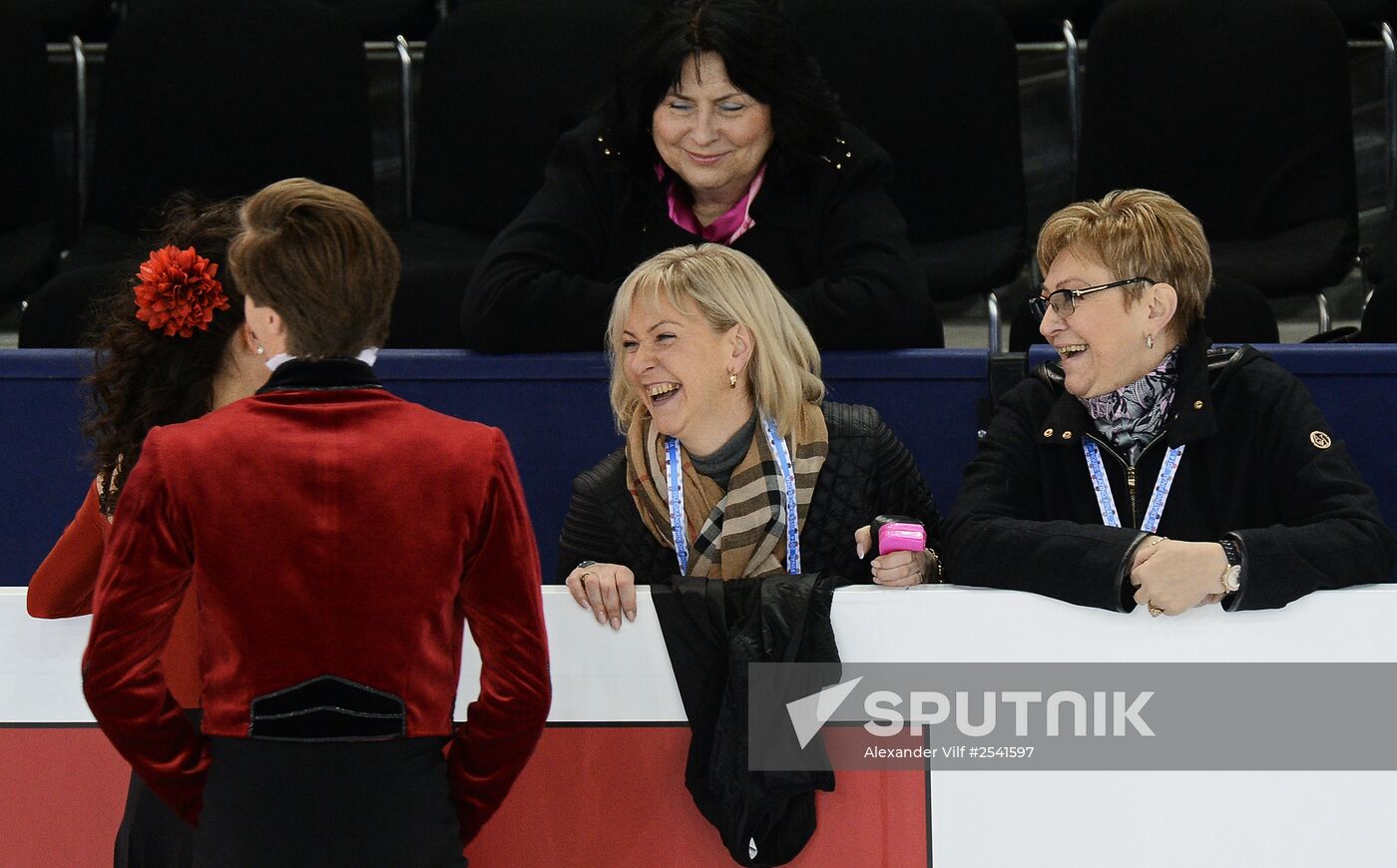 ISU Grand Prix of Figure Skating. Finals. Training sessions