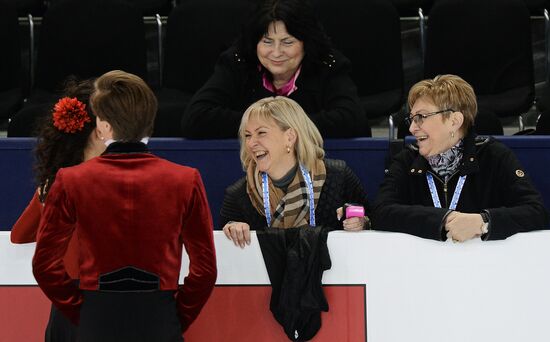 ISU Grand Prix of Figure Skating. Finals. Training sessions