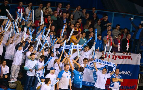 Russian Men's Volleyball Super League. Belogorye vs. Dynamo Moscow
