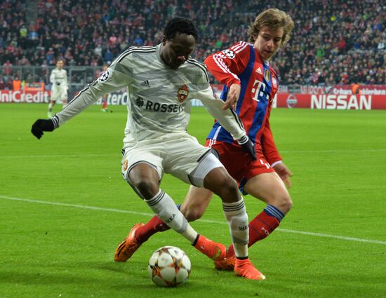 UEFA Champions League. Bayern vs. CSKA