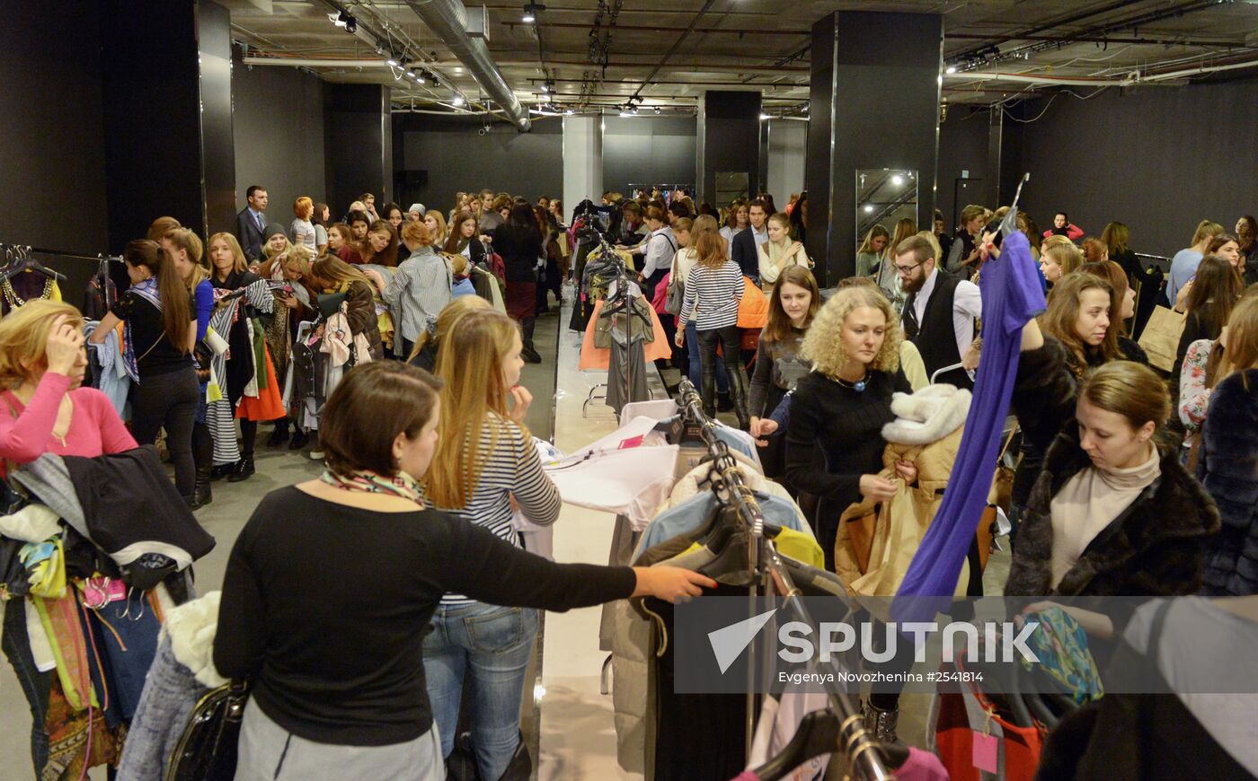 Angels Charity Sale, charity sale of Russian celebrities' designer clothes