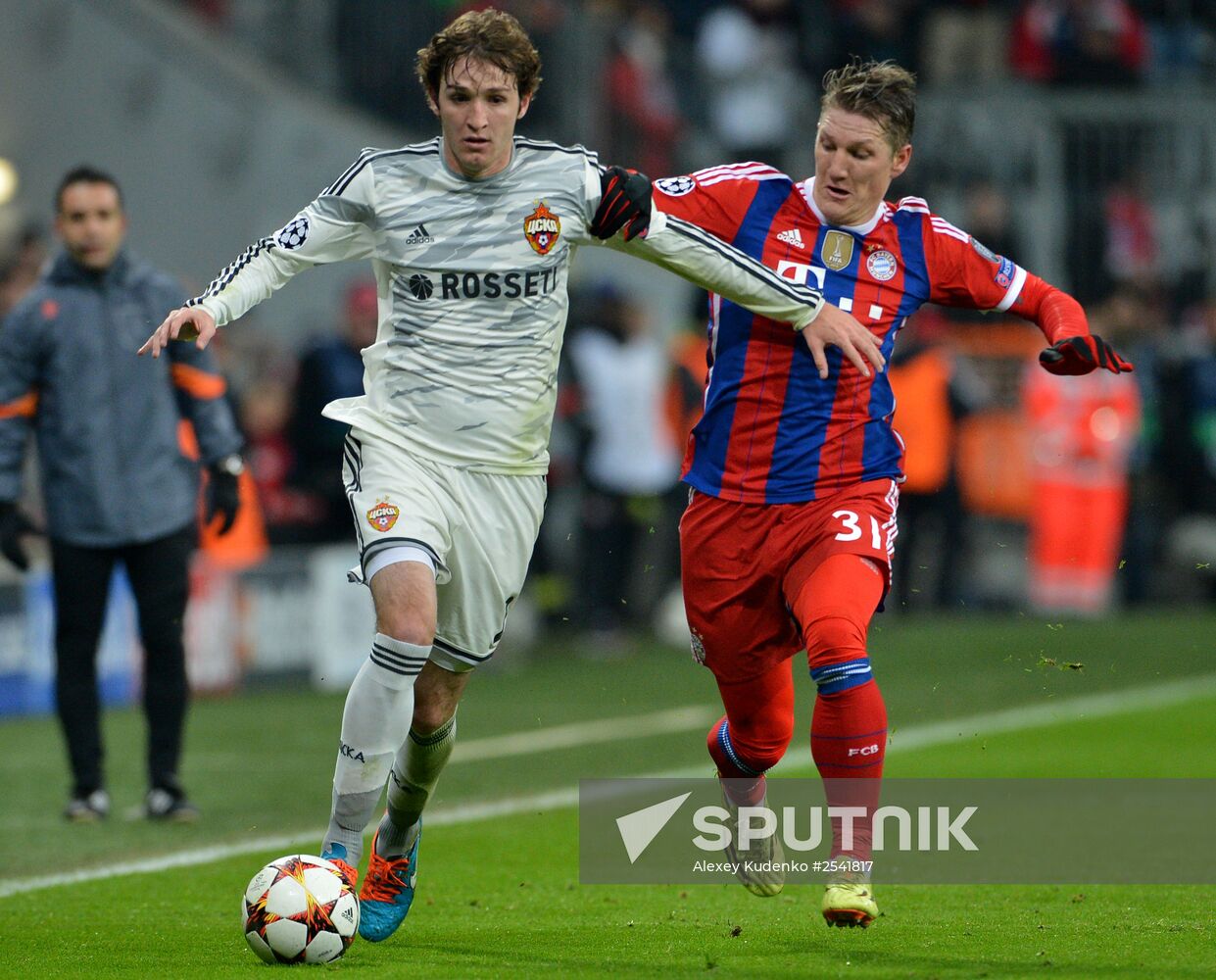UEFA Champions League. Bayern vs. CSKA
