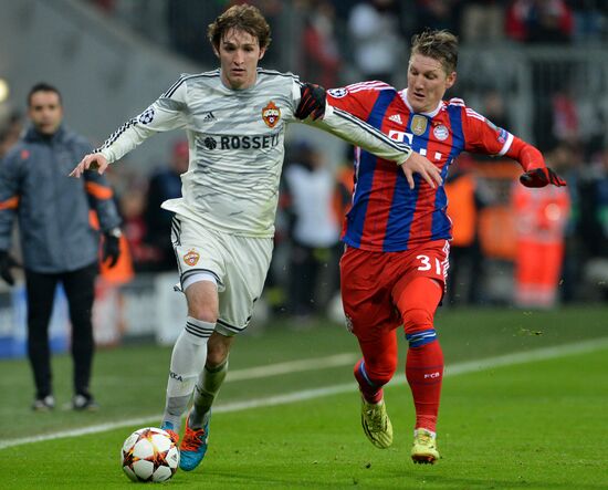 UEFA Champions League. Bayern vs. CSKA