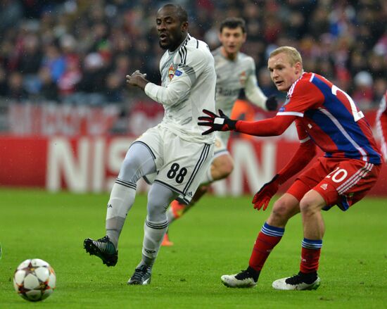 UEFA Champions League. Bayern vs. CSKA