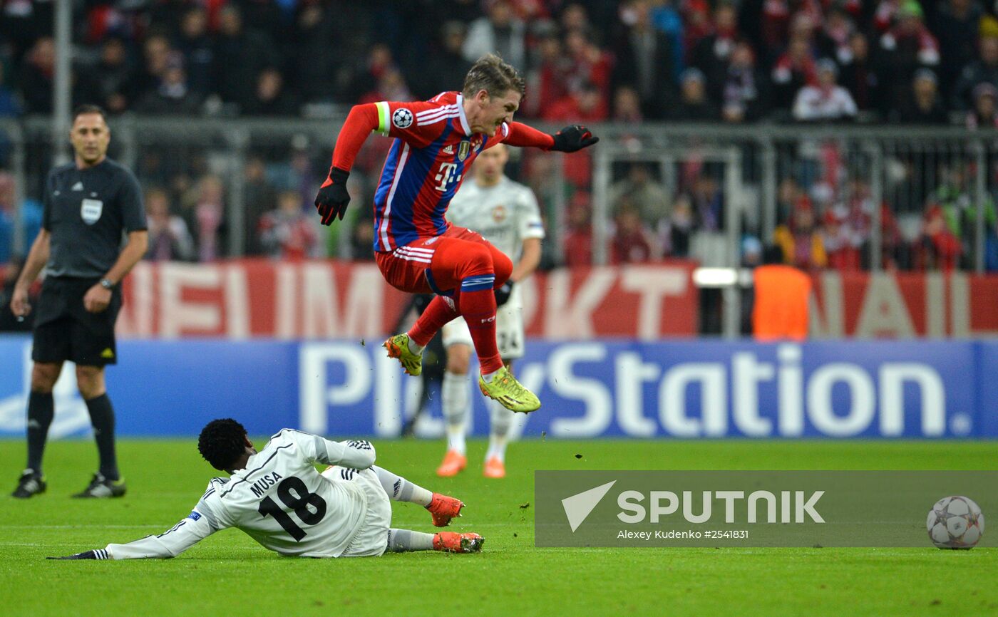 UEFA Champions League. Bayern vs. CSKA