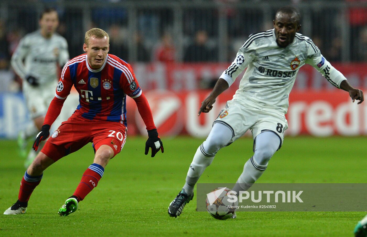 UEFA Champions League. Bayern vs. CSKA
