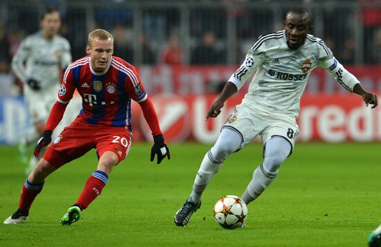 UEFA Champions League. Bayern vs. CSKA