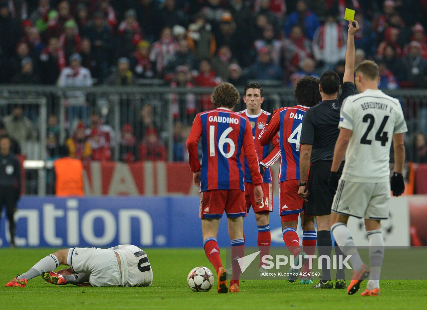 UEFA Champions League. Bayern vs. CSKA