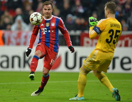 UEFA Champions League. Bayern vs. CSKA