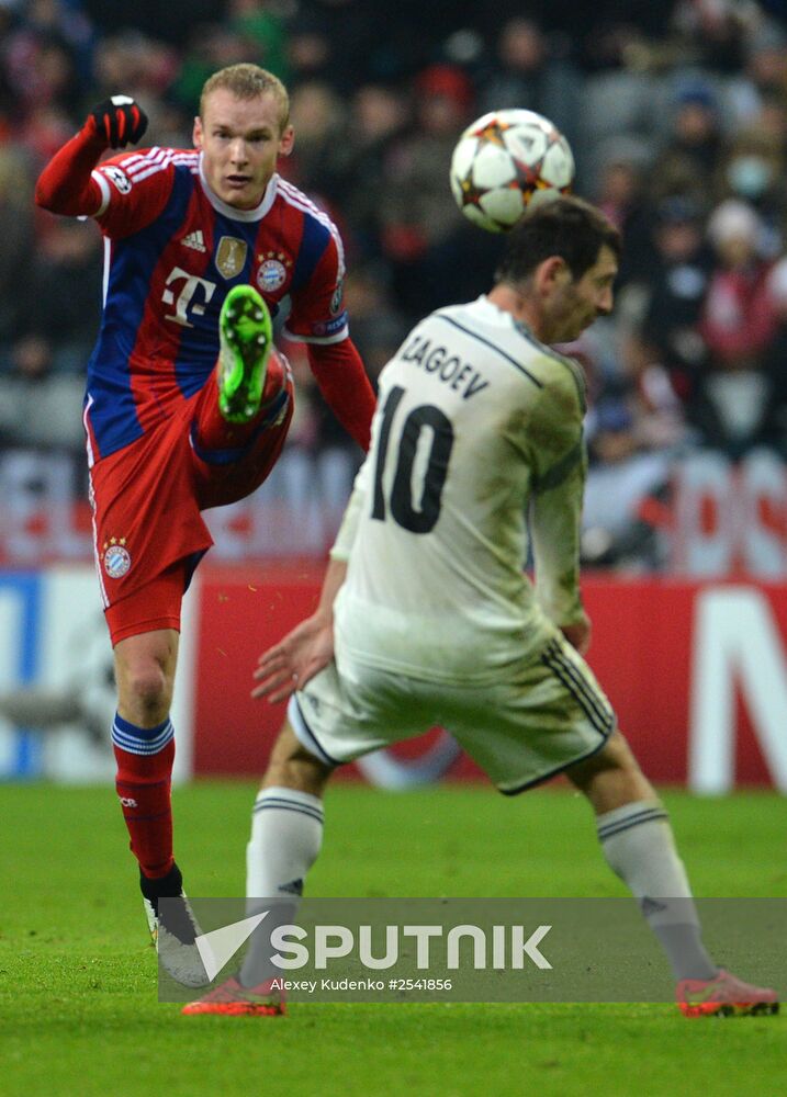 UEFA Champions League. Bayern vs. CSKA
