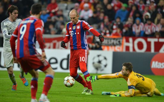 UEFA Champions League. Bayern vs. CSKA