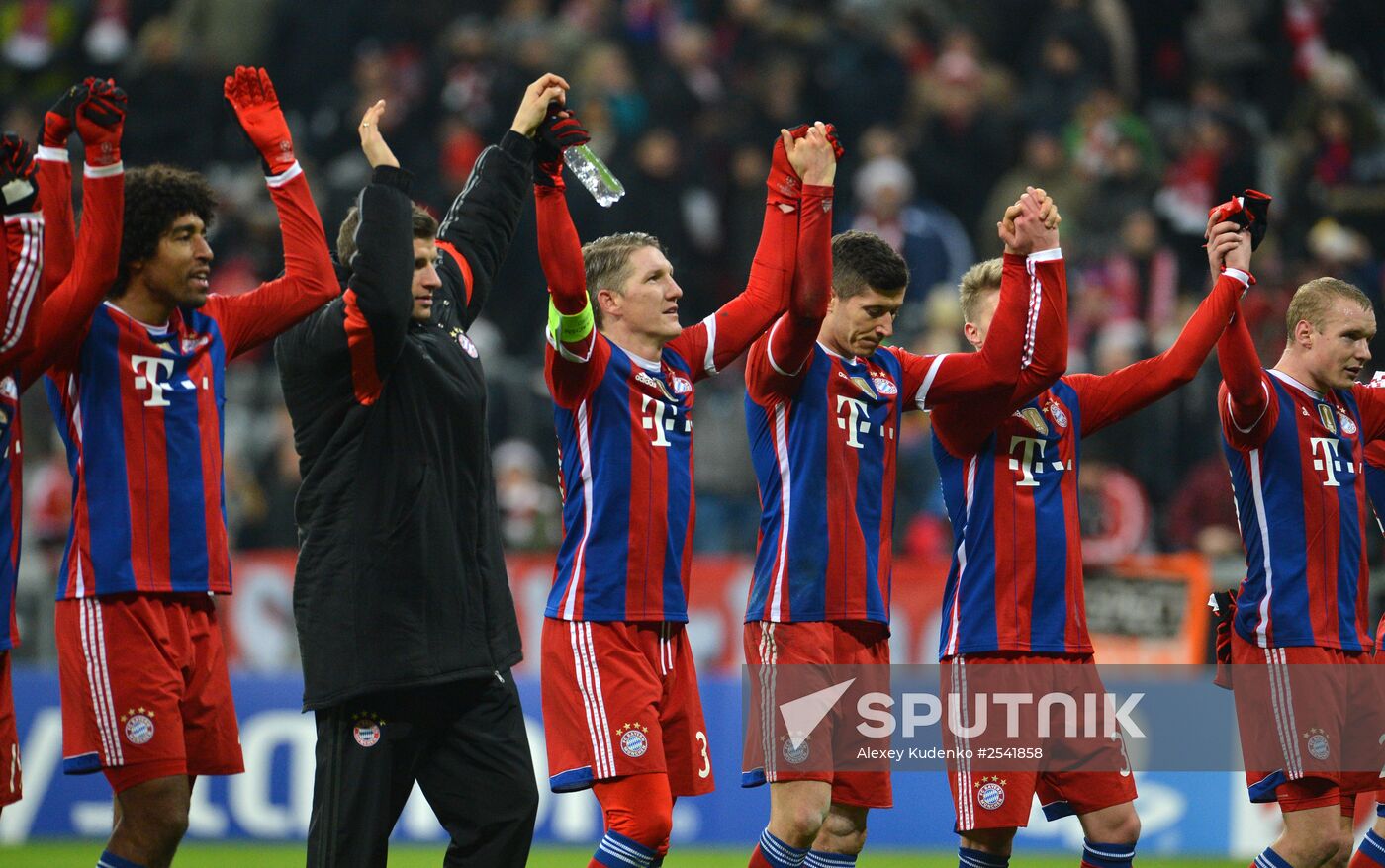 UEFA Champions League. Bayern vs. CSKA