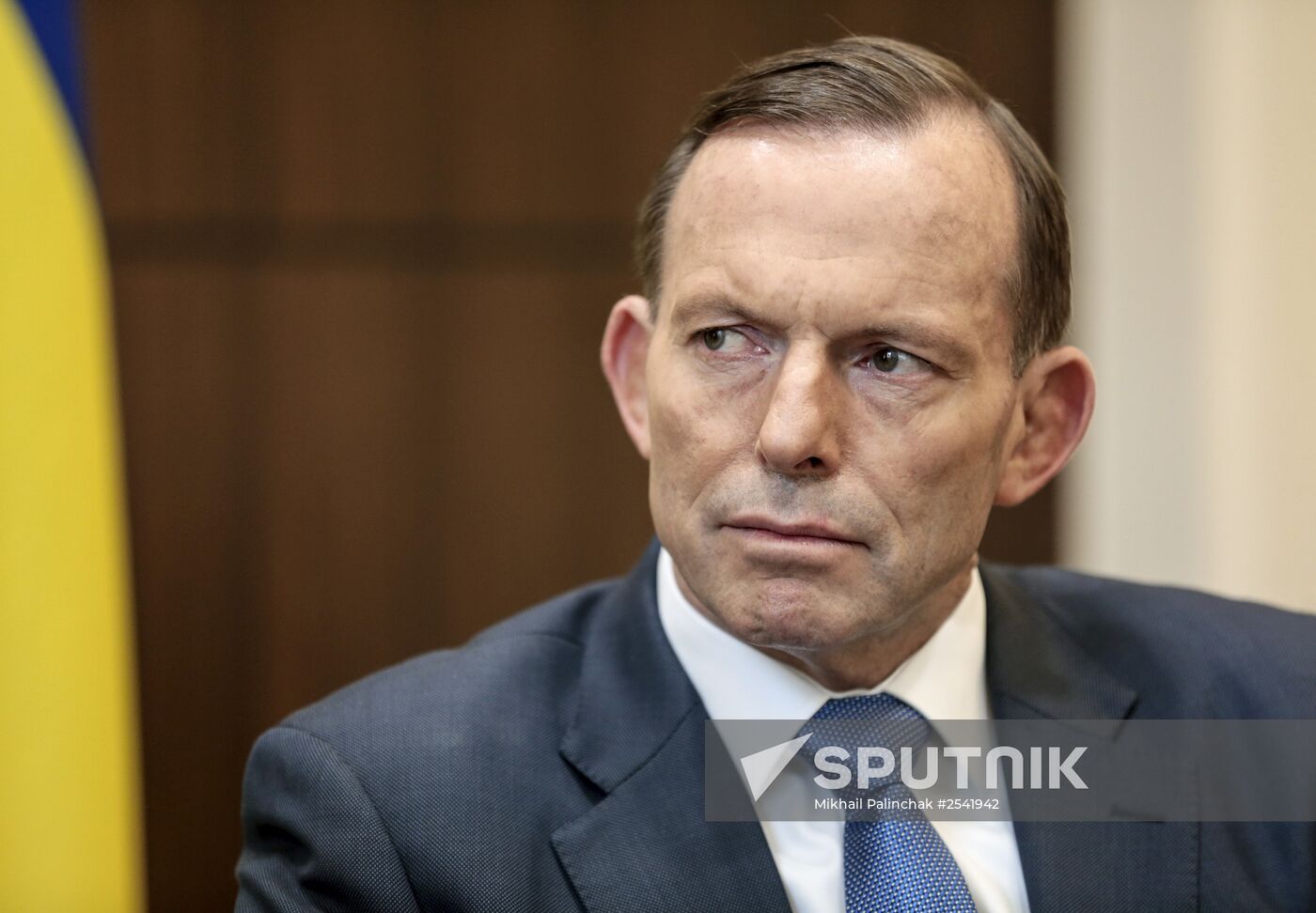 Ukrainian President Petro Poroshenko meets with Tony Abbott