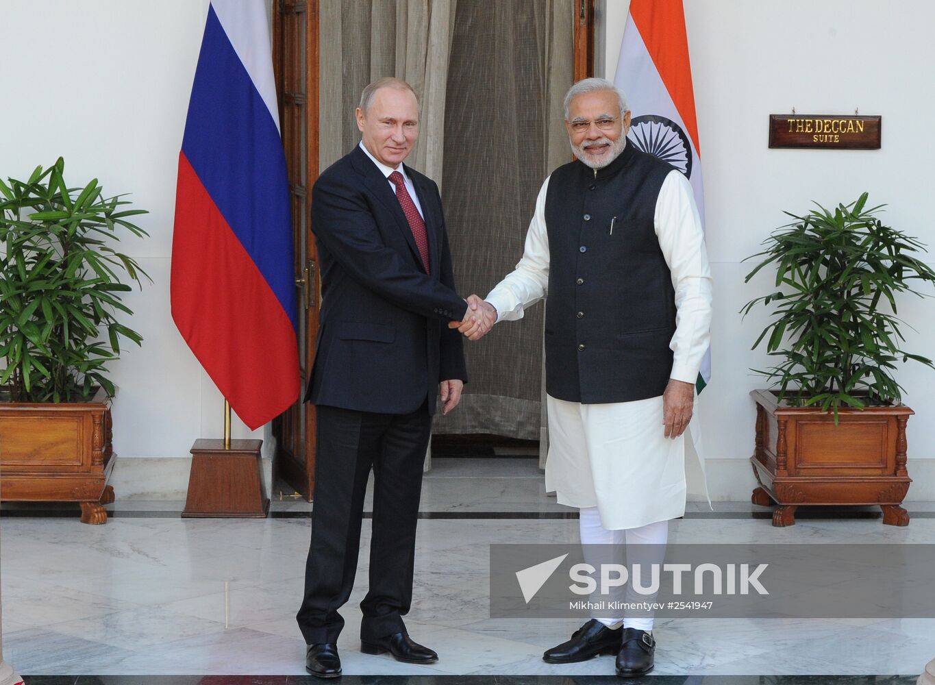 Vladimir Putin's official visit to India