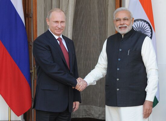 Vladimir Putin's official visit to India