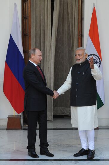 Vladimir Putin's official visit to India