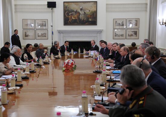 Vladimir Putin's official visit to India