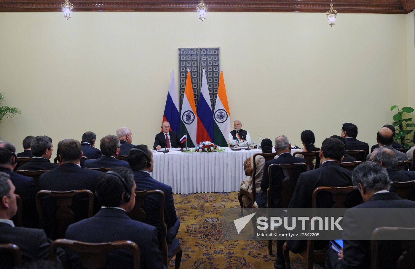 Vladimir Putin's official visit to India