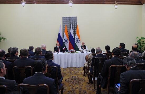 Vladimir Putin's official visit to India