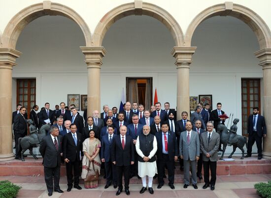 Vladimir Putin's official visit to India