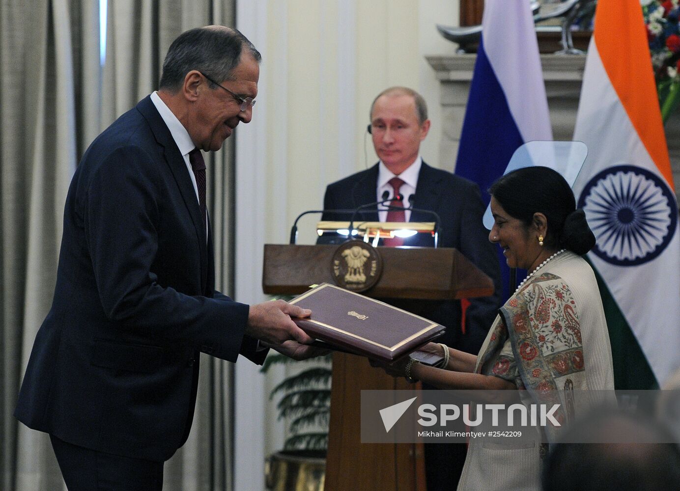 Vladimir Putin's official visit to India