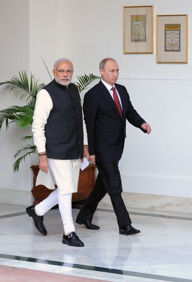 Vladimir Putin's official visit to India