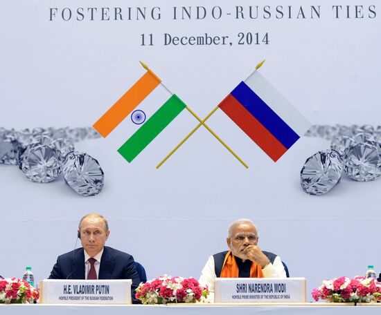 Vladimir Putin's official visit to India