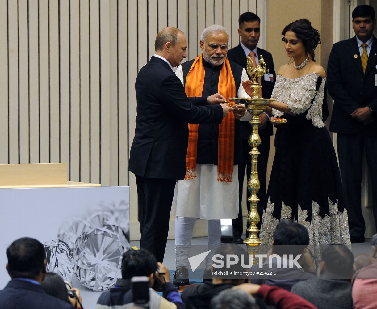 Vladimir Putin's official visit to India