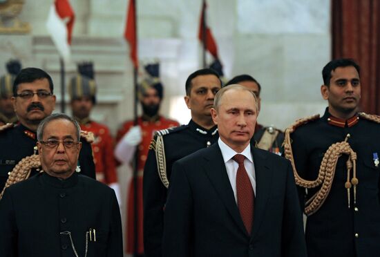 Vladimir Putin's official visit to India