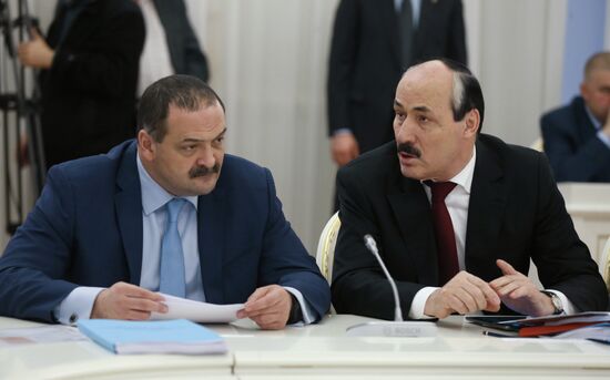 Meeting of government commission on North-Caucasus Federal District develoment