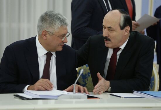 Meeting of government commission on North-Caucasus Federal District develoment