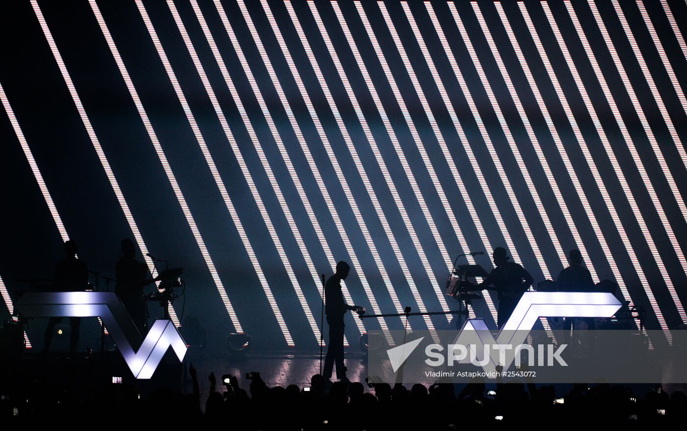 Stromae's concert in Moscow