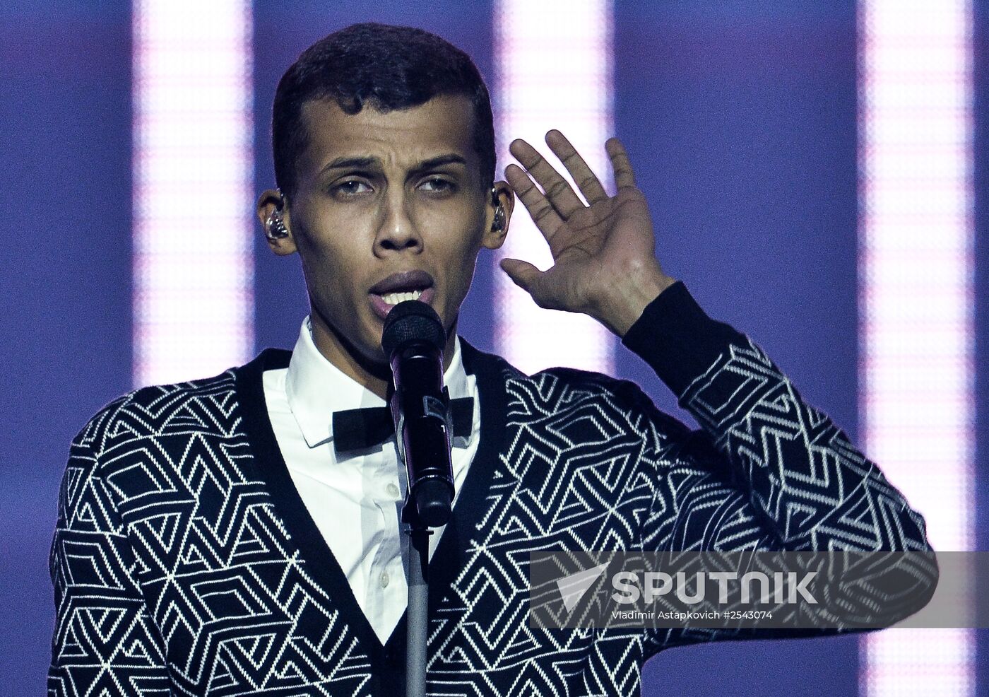 Stromae's concert in Moscow