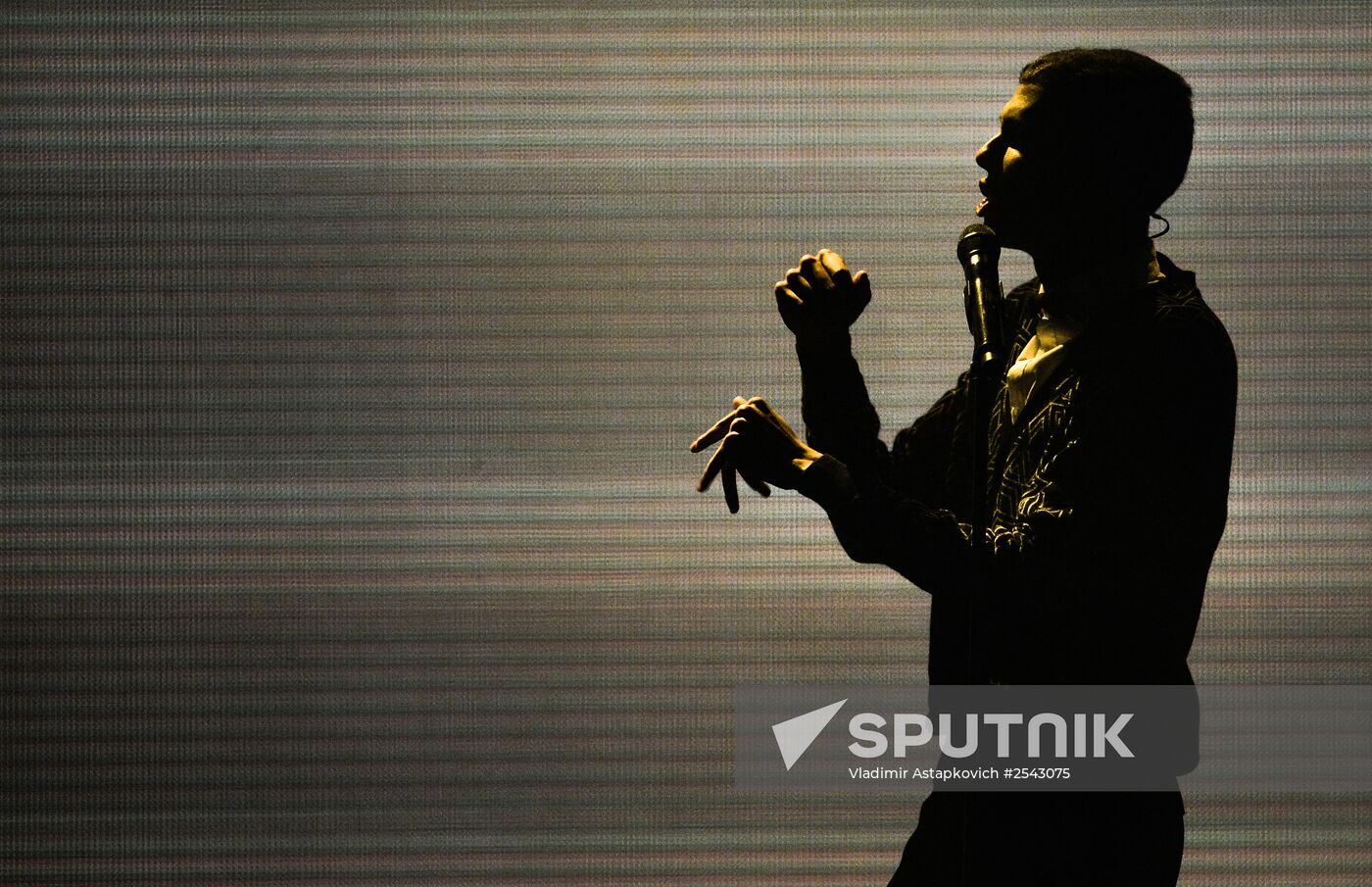 Stromae's concert in Moscow