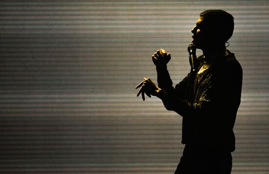 Stromae's concert in Moscow