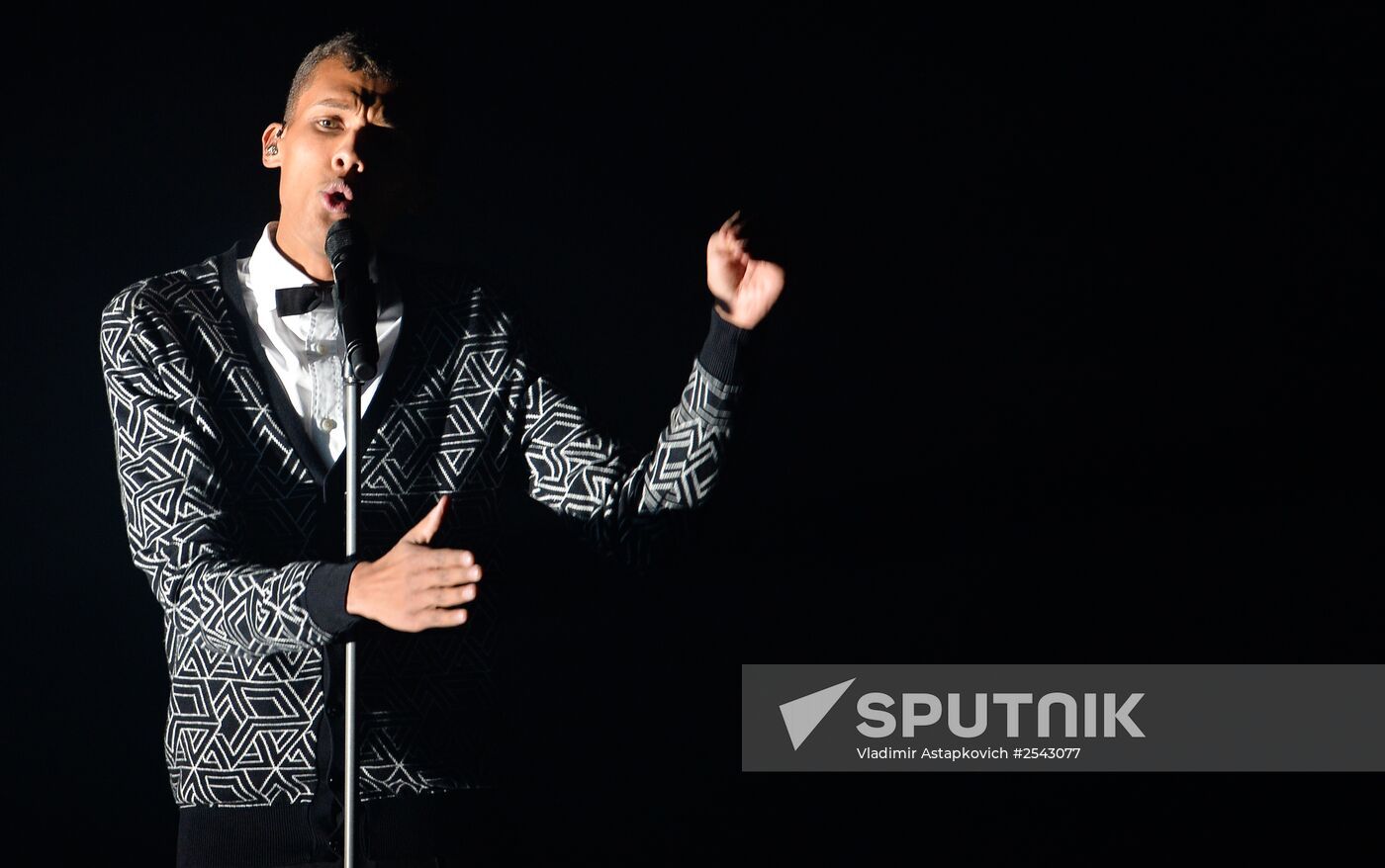 Stromae's concert in Moscow