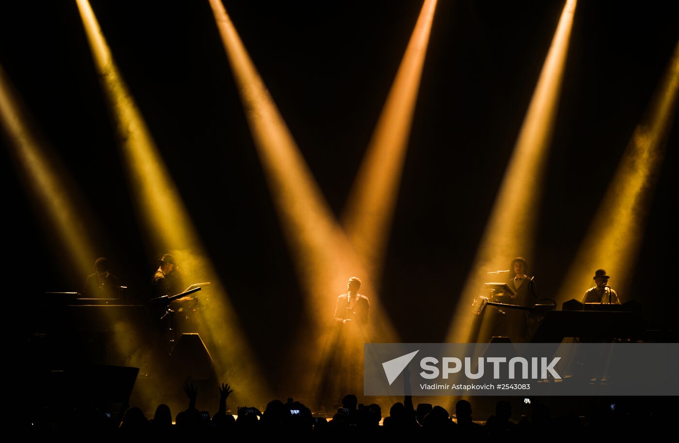 Stromae's concert in Moscow
