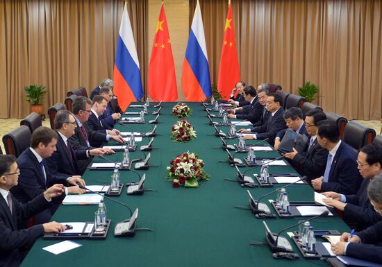 Dmitry Medvedev participates in SCO Council meeting