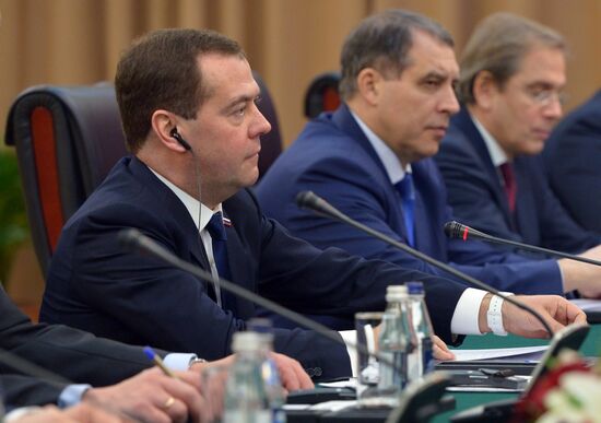 Dmitry Medvedev participates in SCO Council meeting
