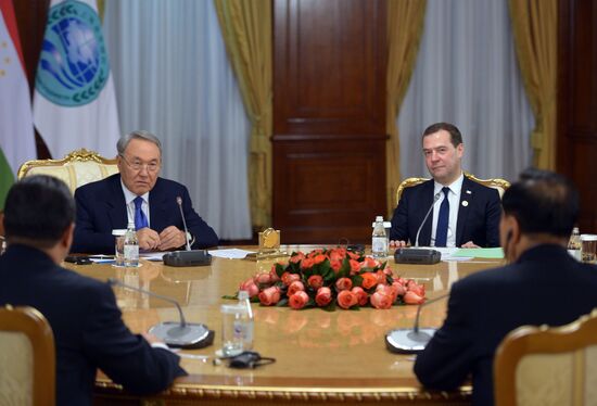 Dmitry Medvedev participates in SCO Council meeting