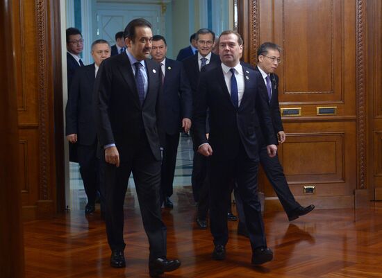 Dmitry Medvedev participates in SCO Council meeting