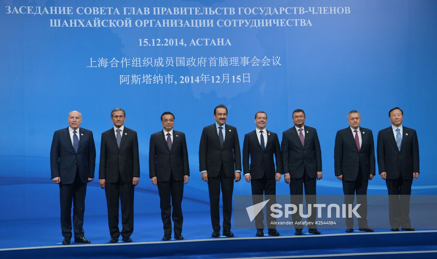 Dmitry Medvedev participates in SCO Council meeting