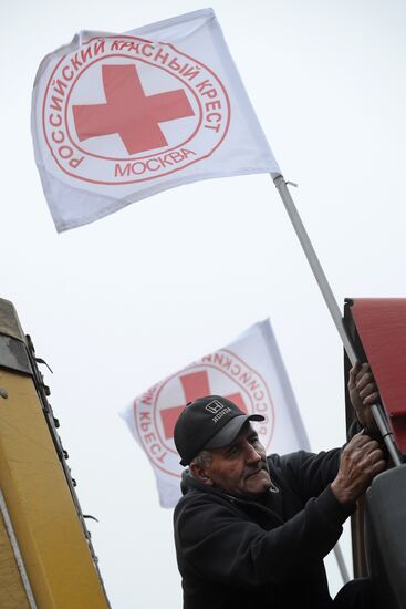 Moscow's Red Cross sends humanitarian aid to Lugansk