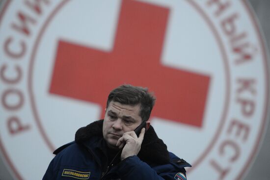 Moscow's Red Cross sends humanitarian aid to Lugansk