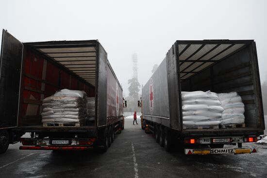 Moscow's Red Cross sends humanitarian aid to Lugansk