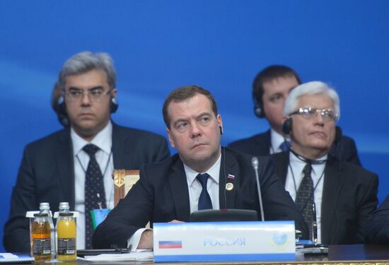 Dmitry Medvedev participates in SCO Council meeting