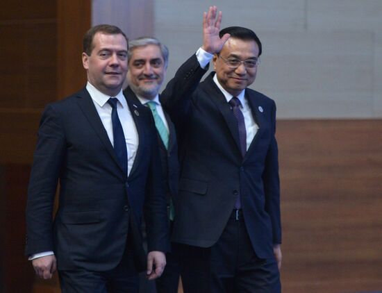 Dmitry Medvedev participates in SCO Council meeting