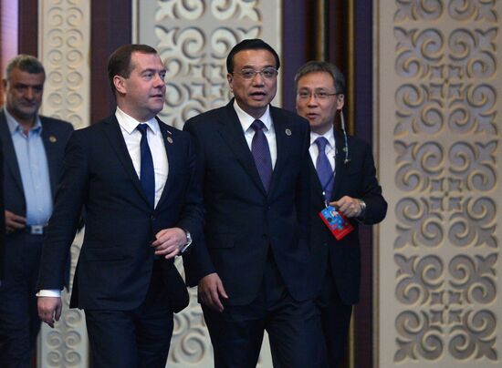 Dmitry Medvedev participates in SCO Council meeting